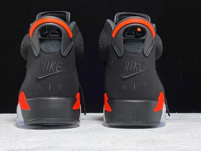 6 Retro Infrared Air 384664-060 Jordan OG Black 0715